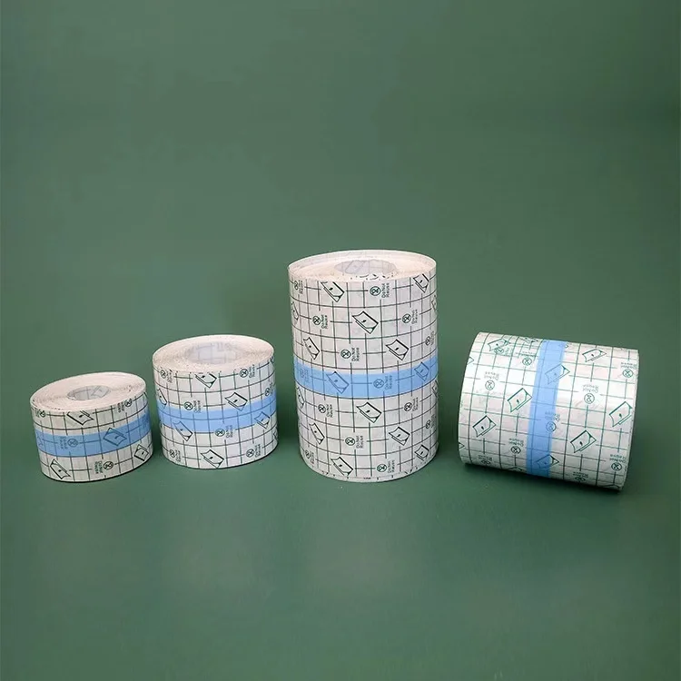 Hipoallergenic Adhesive Transparent Film Fixed Dressing Tape Tattooing 10cm X 2m