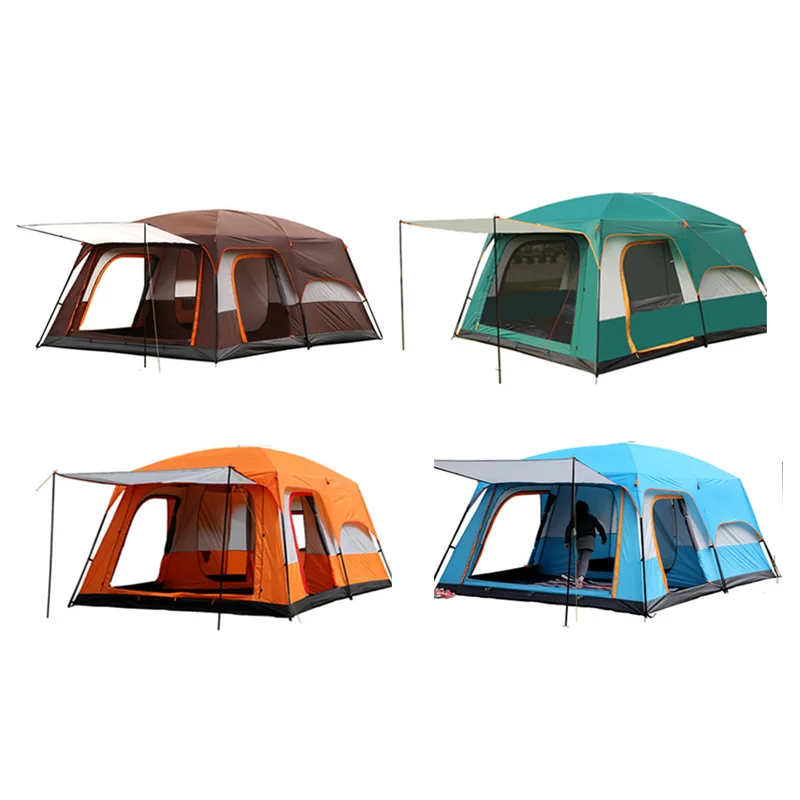 Manufacturer Family 12 Persons Waterproof  Outdoor Camping Tents With Room