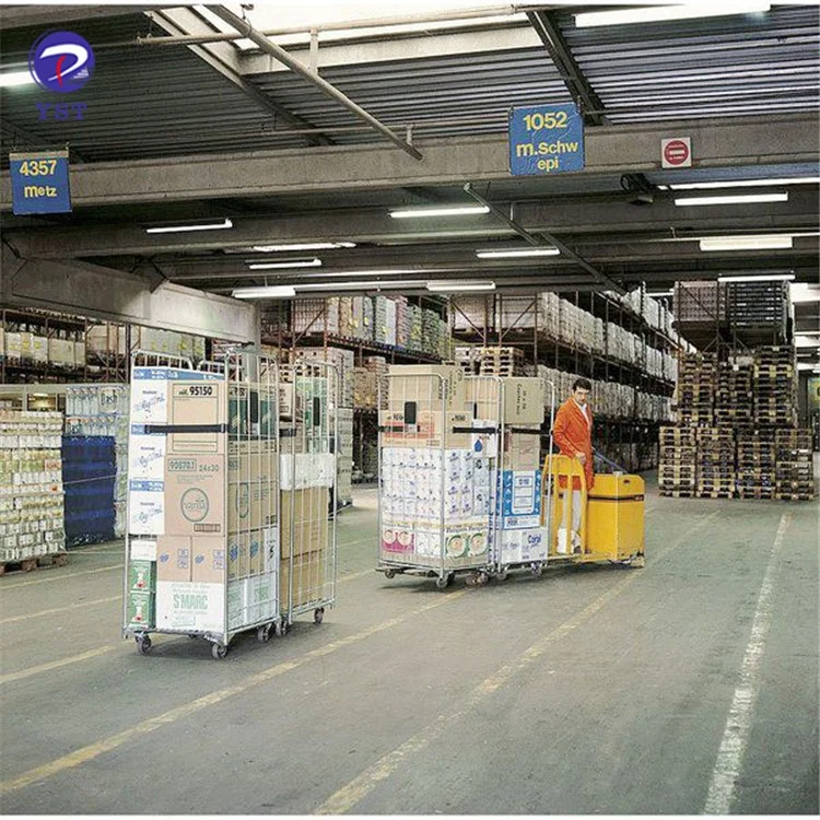  Warehouse logistic cargo storage folding nestable portable steel buy roll
