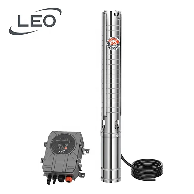 Высокоэффективный бесщеточный двигатель PMSM 500 Вт MPPT DC солнечный насос с крыльчаткой ss