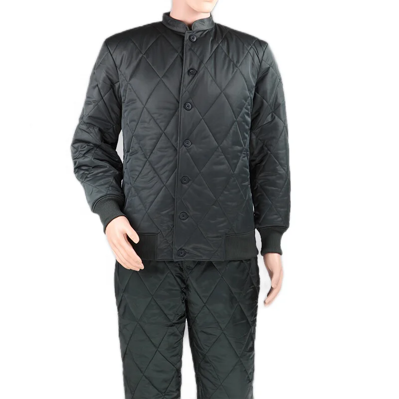 Cotton Men Outdoor Winter Outdoor Tracksuits Uniforms Sets in High Cold Area