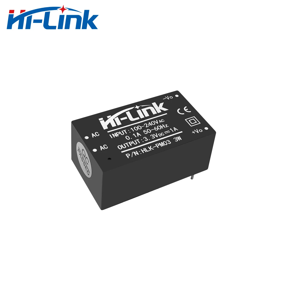 
HLK-PM03 220V to 3.3V 3W power transformer hi link power supply Step down power module 