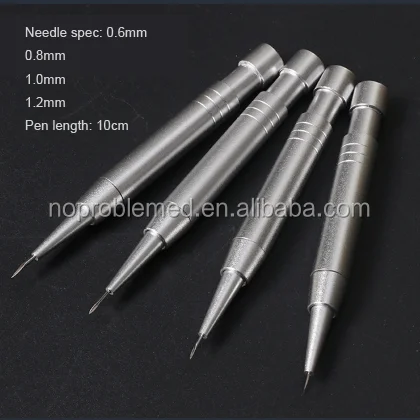 1.0mm stainless steel hair transplant pen hair follicle planting pen New Manually hair implanted tool