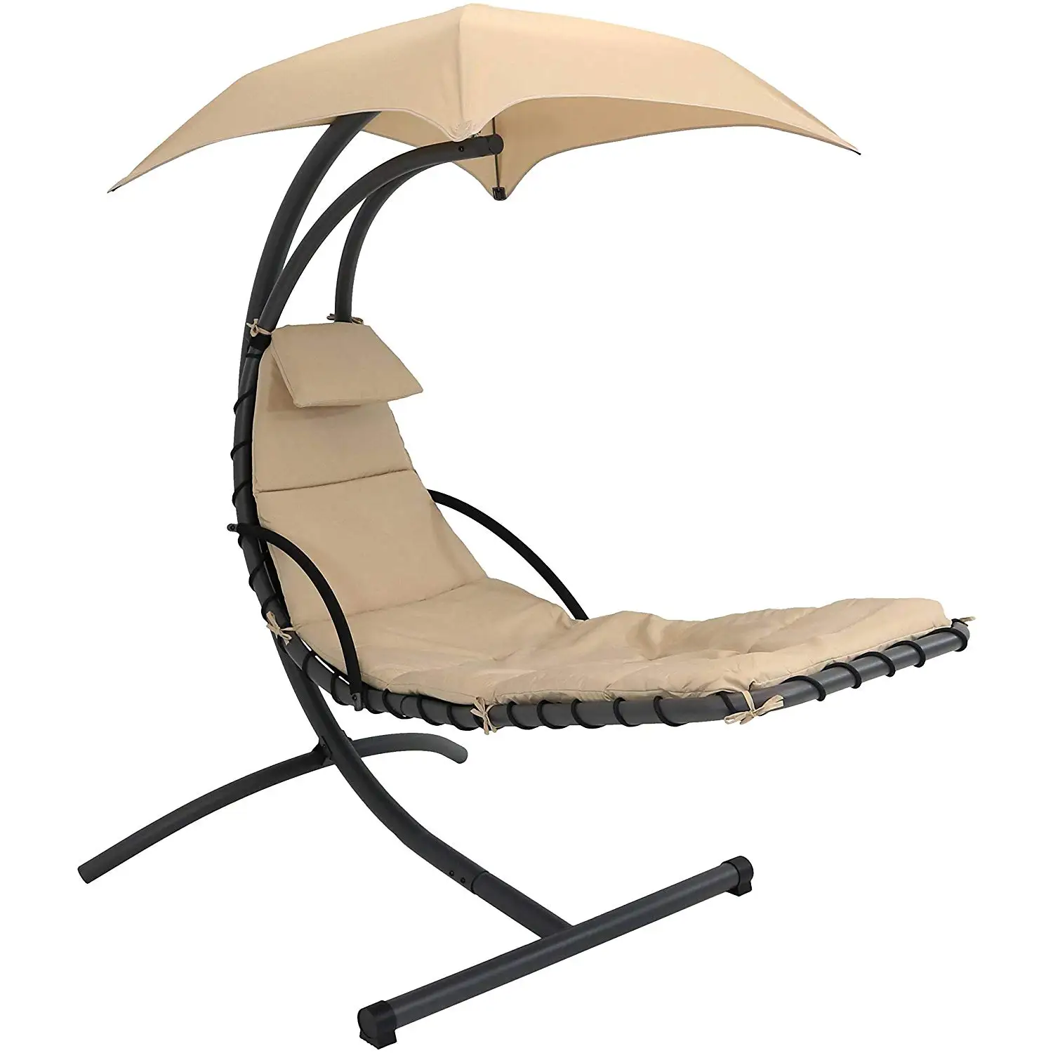 Floating Swing Chaise Lounge Chair Hammock Lounger