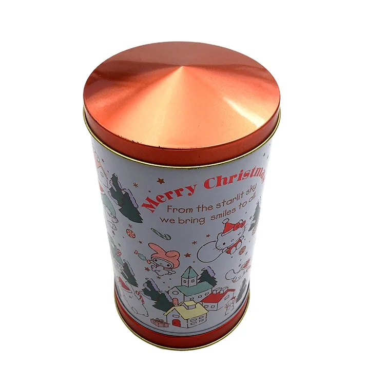 Hot sale tin box Christmas gift music tin box for candy