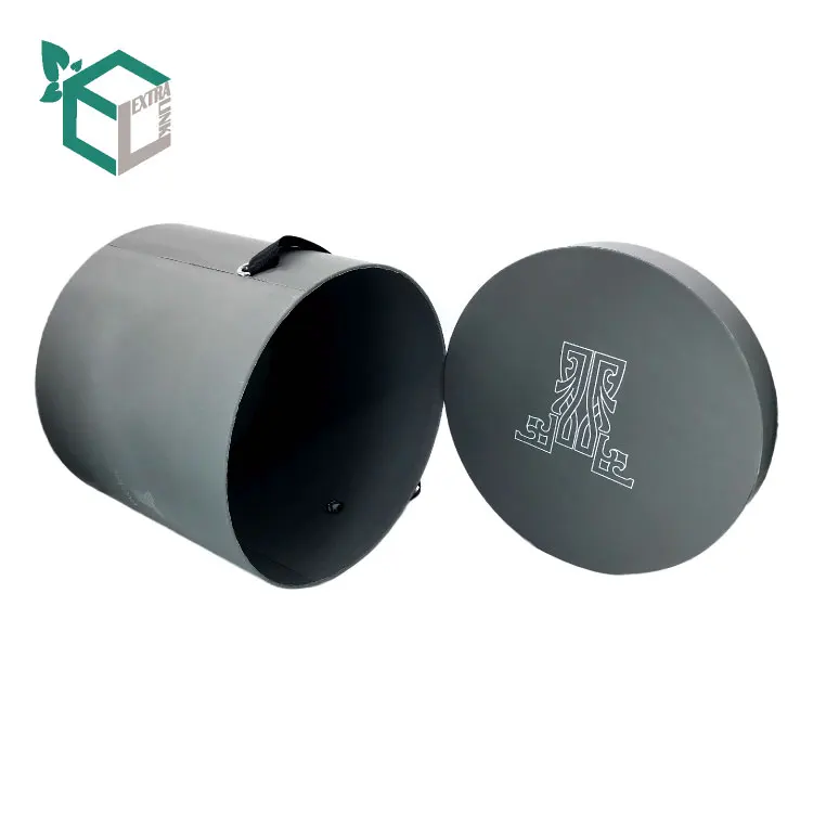 
Wholesale Custom Large Rigid Paper Round Flower Gift Box 