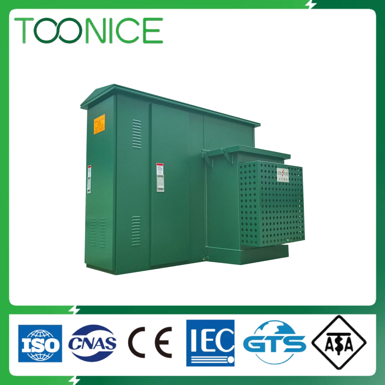 Toonice Advanced Compact 12kV 36kV Box type Substation for Oil and Gas Fields