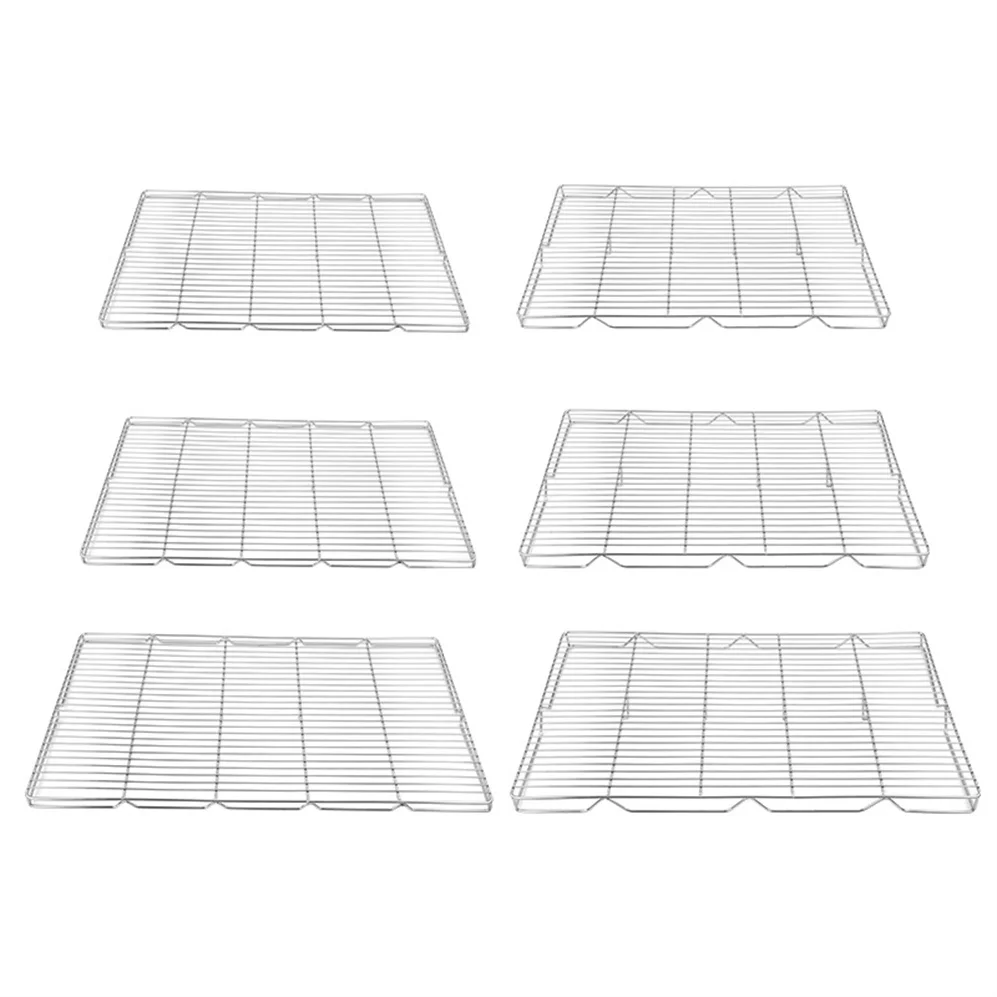 Non-stick Net Round Wire Mesh Bbq Fish Grill Stainless Steel For Roasting Meat