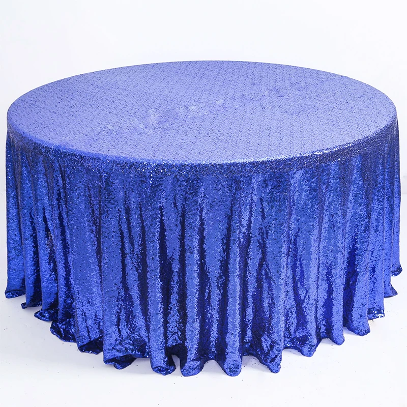 Buy Fashion Round 3mm Sequin Party Banquet Event Table Cloth Glitter Sequins Wedding Table Decoration Table Cloths