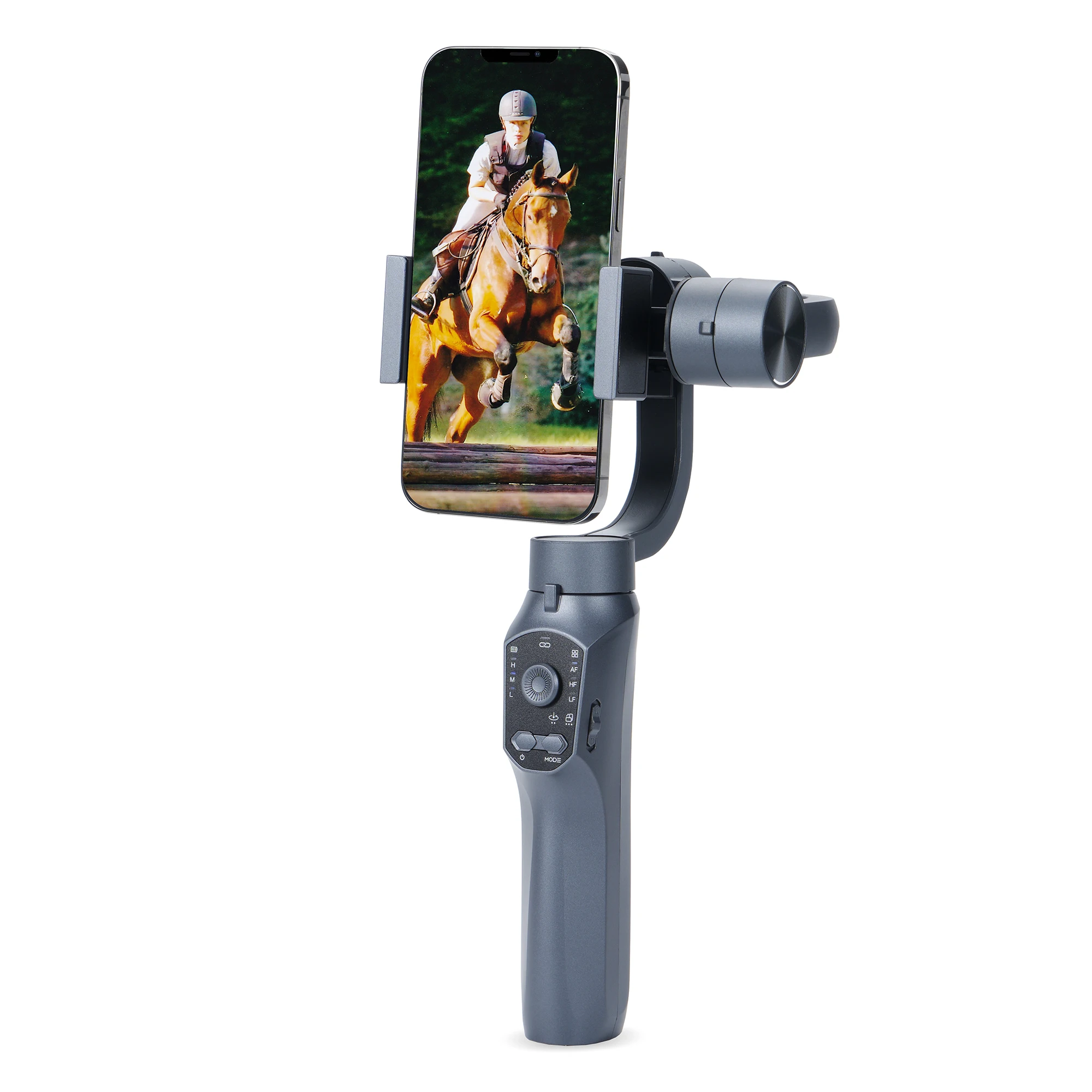 OEM Professional 3 Axis Gimbal Stabilizer Handheld F10 Pro 360 Rotation Face Tracking App Video Camera Stabilizer