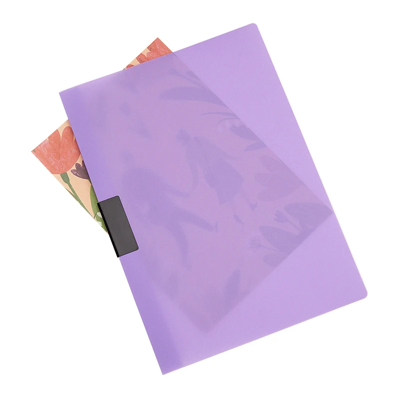 
customized design hot selling A4 PP plastic spring clip 