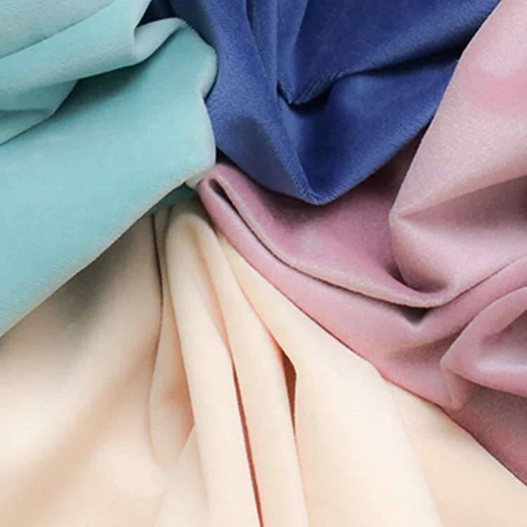 180GSM Dutch velvet 100% Polyester for sofa fabric curtain cushion fabric Wedding decoration fabric