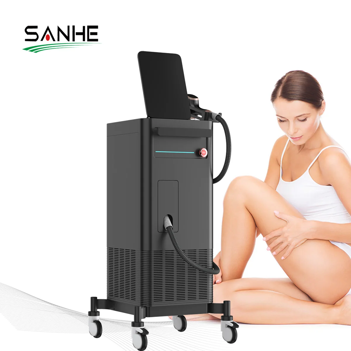 Approved High Intensity Permanent Painless 1800W 808Nm Diode Laser Hair Removal Machine System