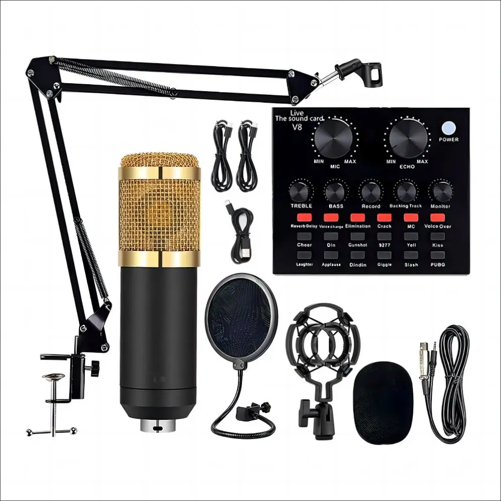 Multifunctional Usb Condenser Gaming Microphone For Wholesales Usb Digital Gaming