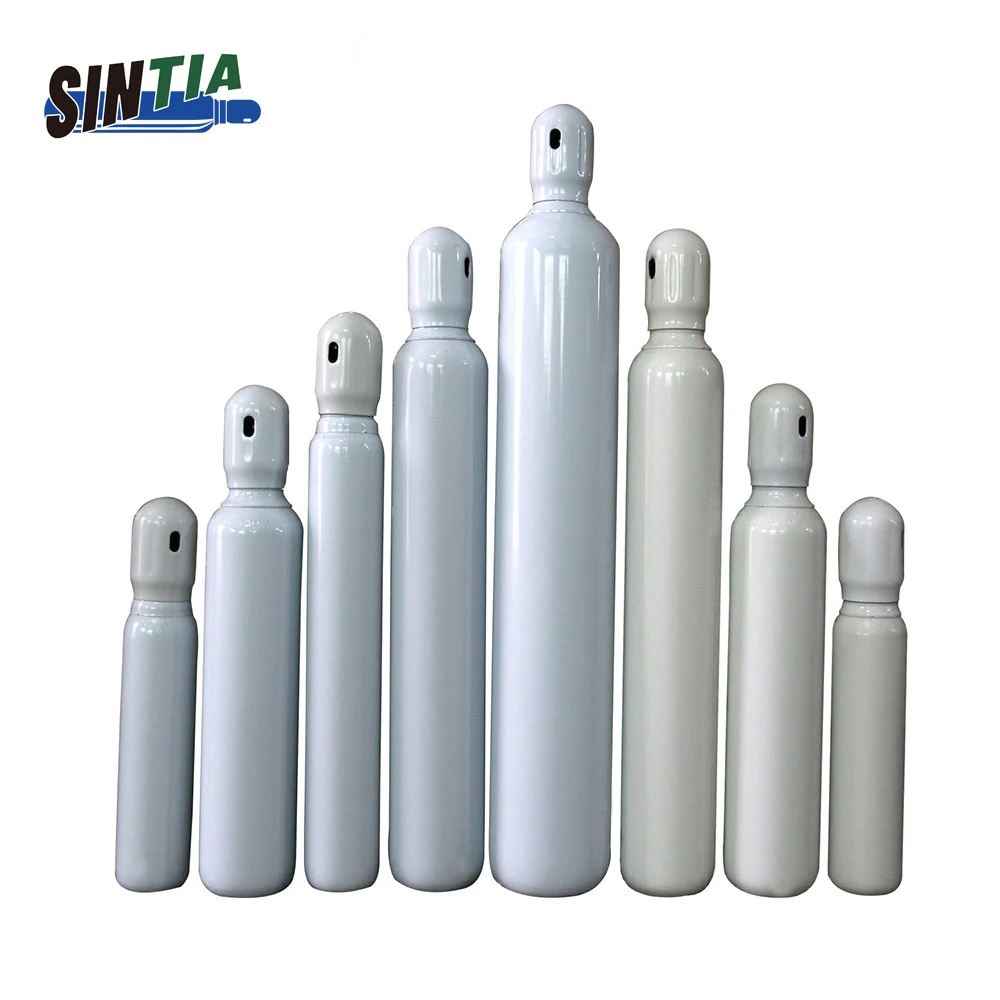 Gas Purity 99.999% 40l Seamless Steel Oxygen/carbon Dioxide/helium/argon Gas Cylinder Price