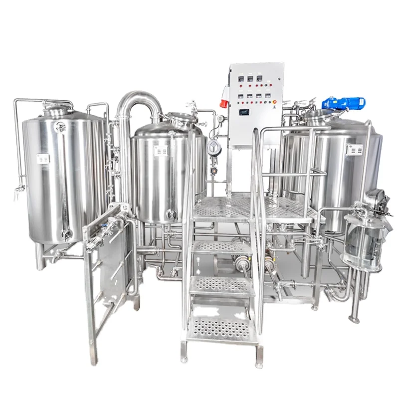 600L Turnkey Brewery Equipment Micro brewery system for making beer