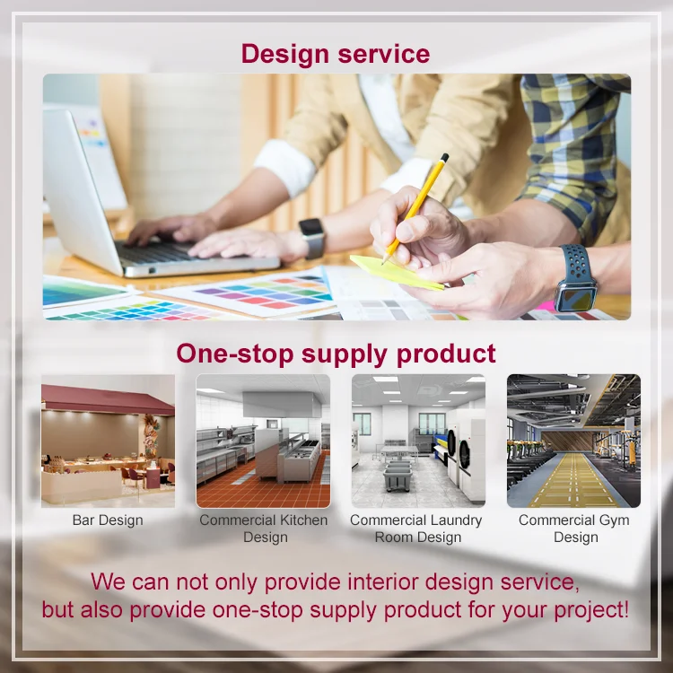 YEKALON Design And One-Stop Supply Service for Hotel Coffee Shop Restaurant Commercial Bar Counter Design