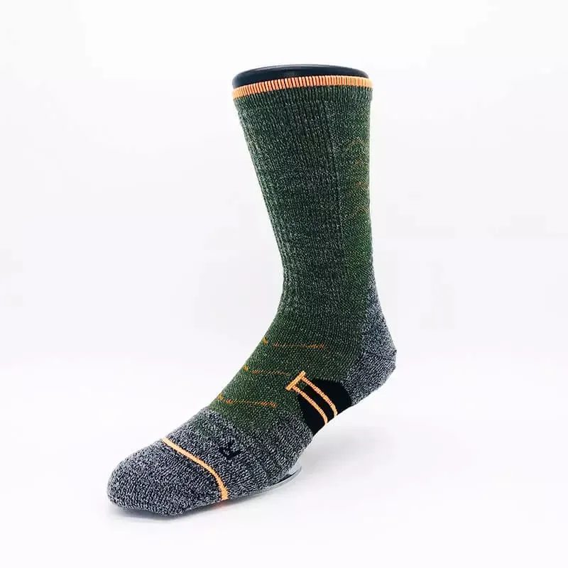 Thick Warm Merino Wool Crew Socks Man Outdoors Activity Sports Hiking Socks