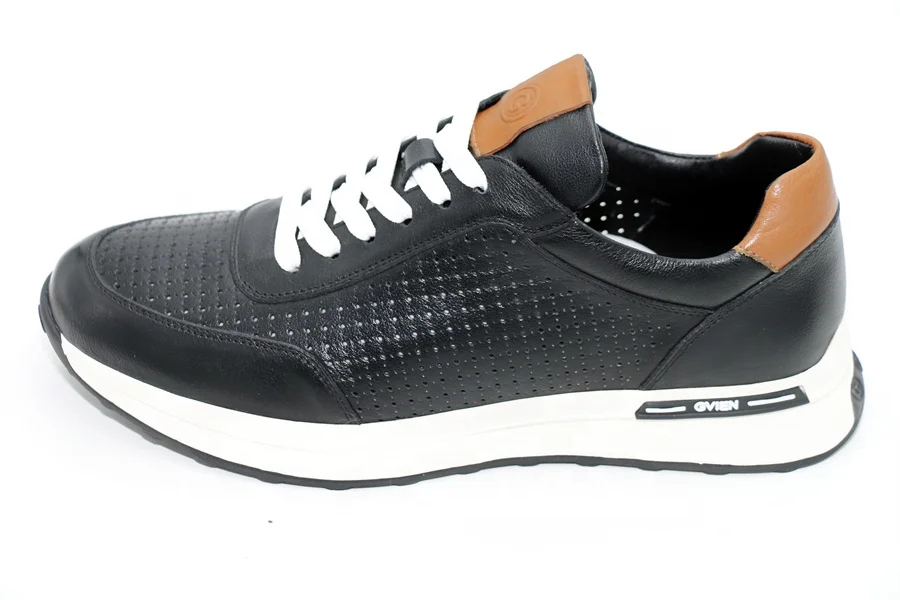 LANCI NEW ARRIVALS Genuine Leather new styles custom Skateboarding tennis running casual sport shoes men