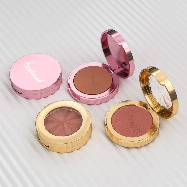 oem sample brush transparent square empty organizing eco friendly empty palette plastic packaging and makeup containers