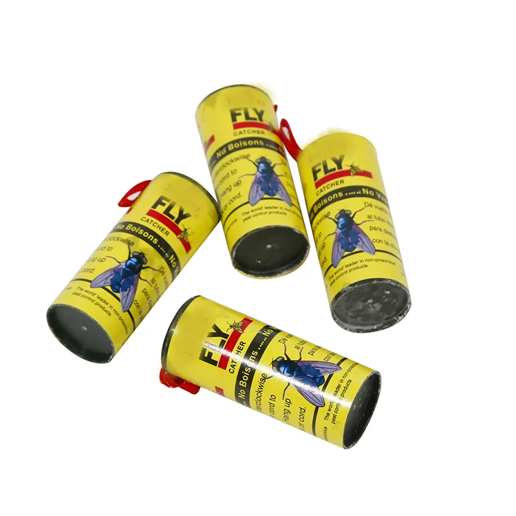 
Hot sell eco-friendly fly repeller paper roll catcher ribbon flies pest type fly insect killer 