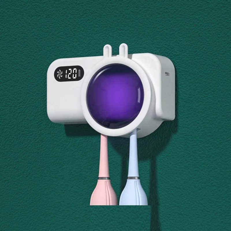 2021 latest Design Cartoon Mini Portable Children Toothbrush Sterilizer