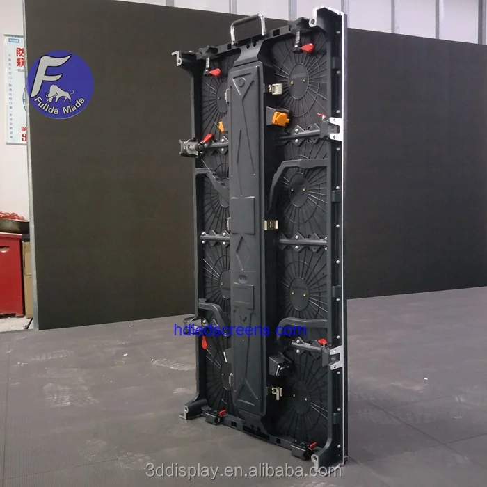 Outdoor Rental screen Super Slim HD clear led video wall for events