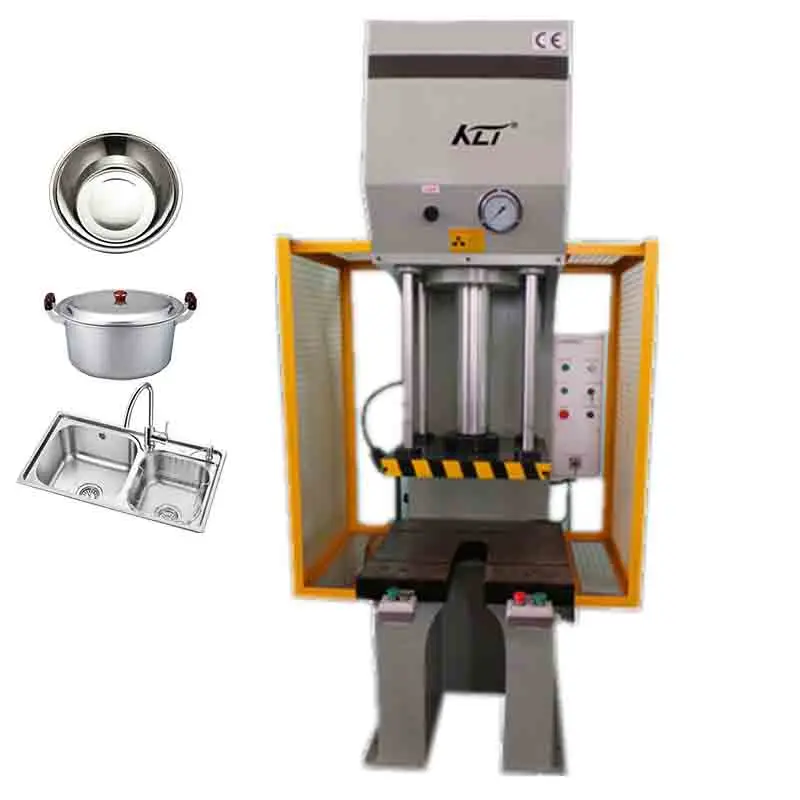 Hot forming servo hydraulic press for aircraft