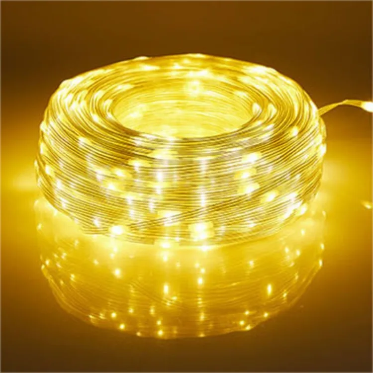 Zhihui Garden Outside Decorations 8 Lighting Modes Christmas Decorative Solar Fairy Lights