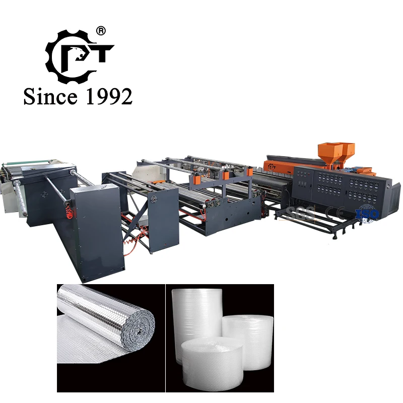 two three four five layers foil laminated air bubble film making machine