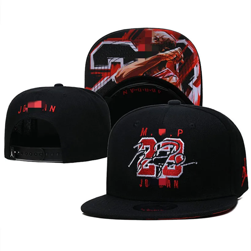 High Quality Wholesale Jordann Hats Men Basketball Fitted Gorras Snap Back Baseball Caps Custom 3D Embroidery Cap