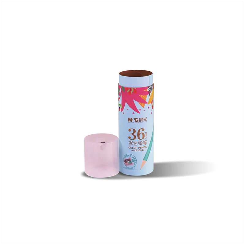 Cylinder Neck Tie Box Packing Long Packed Print Perfume Shape Water Pencil Shaped Boxes