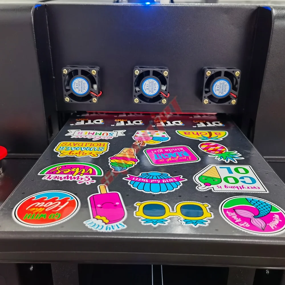 Syoonjet A4 UV DTF Printer With Laminator for Phone case Wood Mug Cups Bottle Glass Sticker