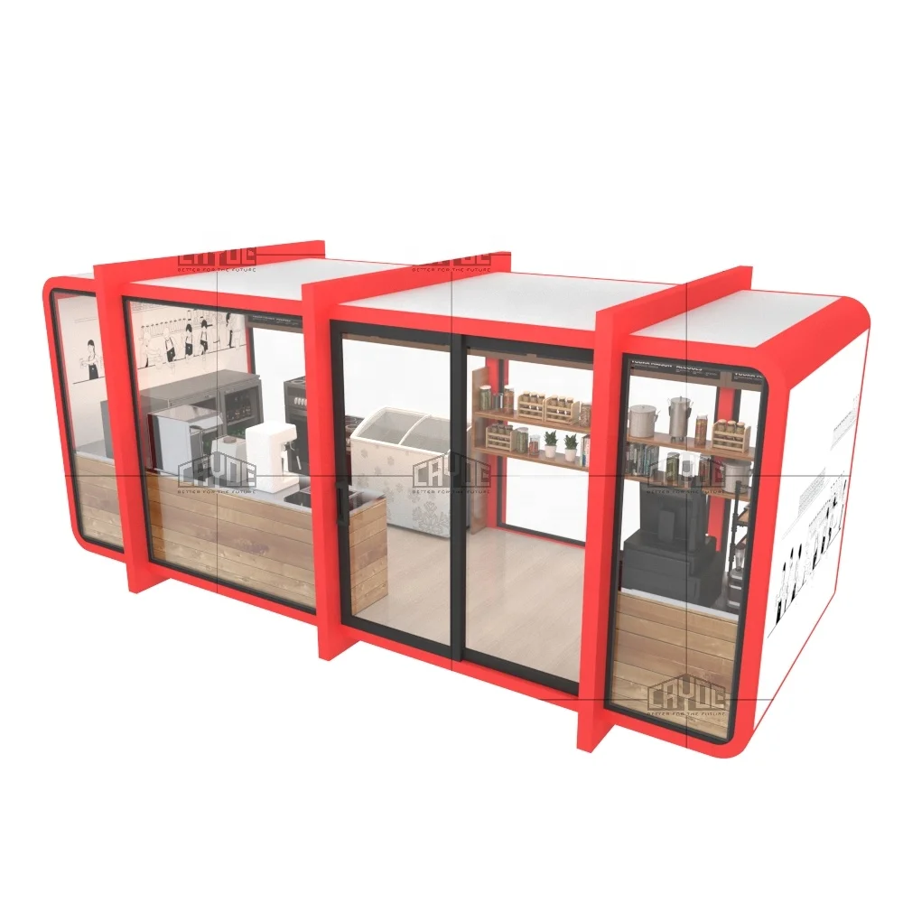 low price aluminum frame CEP insulation aluminum panel prefabricated houses modular homes