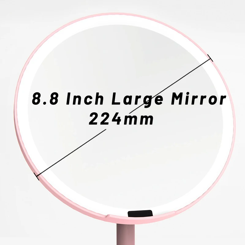 New Design Premium Smart LED Makeup with Bluetooth Speaker and Wireless Charging Features