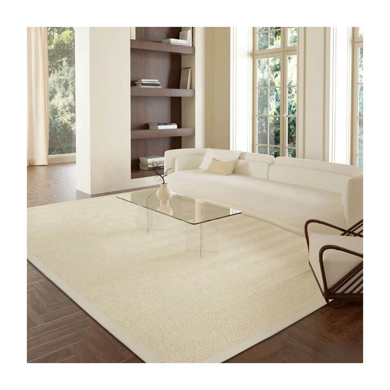 natural fiber China sisal rug large herringbone sisal carpet floor rug