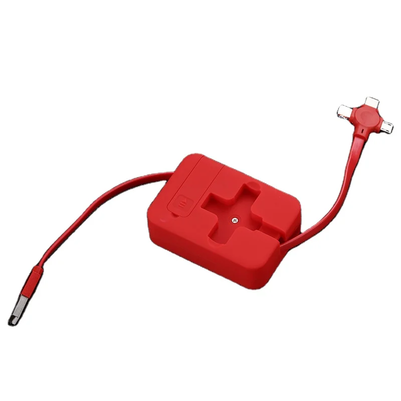 Marcaron 3-в-1 кабель для передачи данных Micro Usb с подставкой телефона универсального Android/IOS/Тип C зарядное