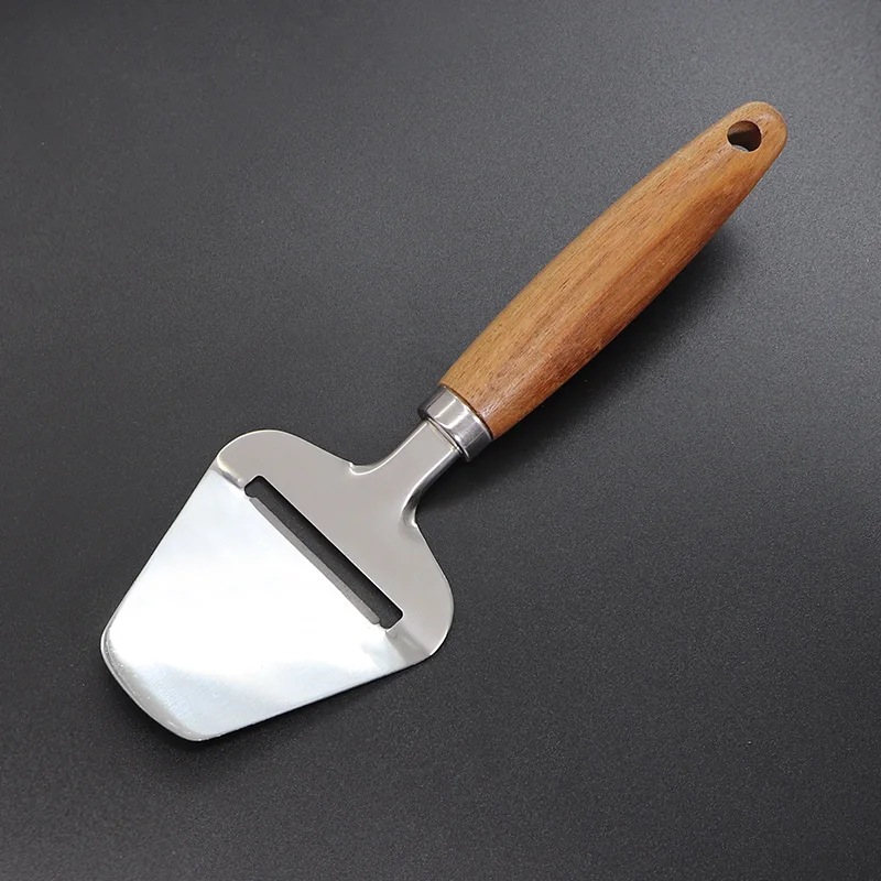KingForce Stainless Steel cheese slicer cutter cheese plane butter spreader for Bread Butter Cheese Fruits Vegetables