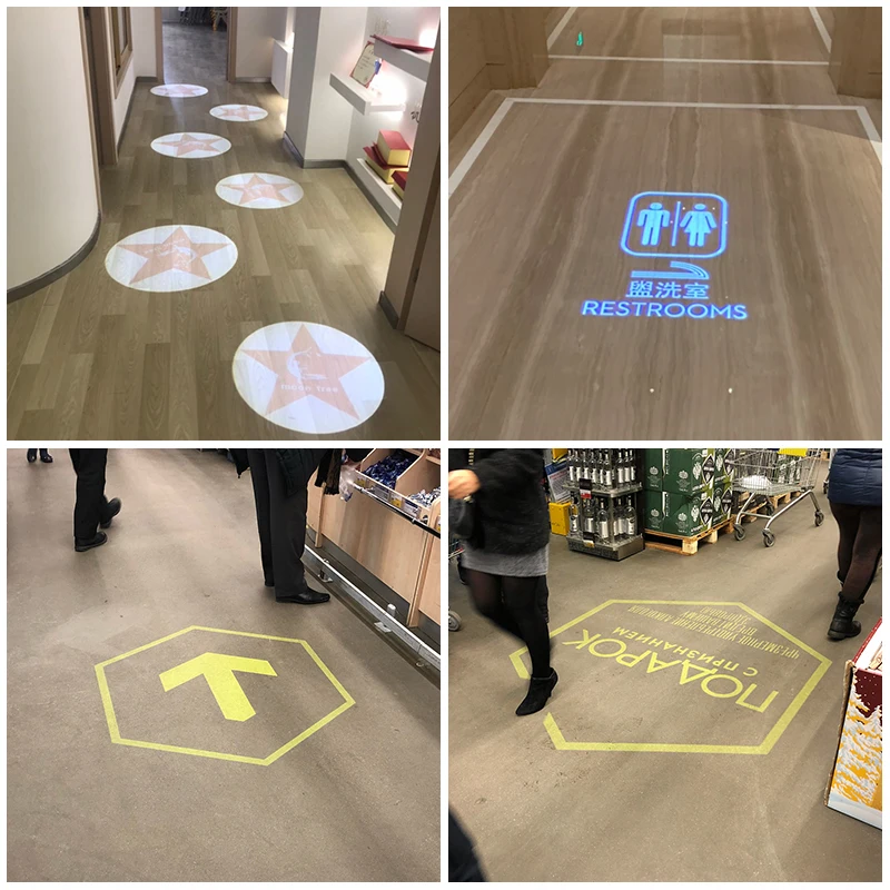 Встроенная статическая потолочная Светодиодная лампа gobo с креплением в темноте рекламная проекционная номером комнаты проектор логотипом KTV гостиничные прожекторы cu 35