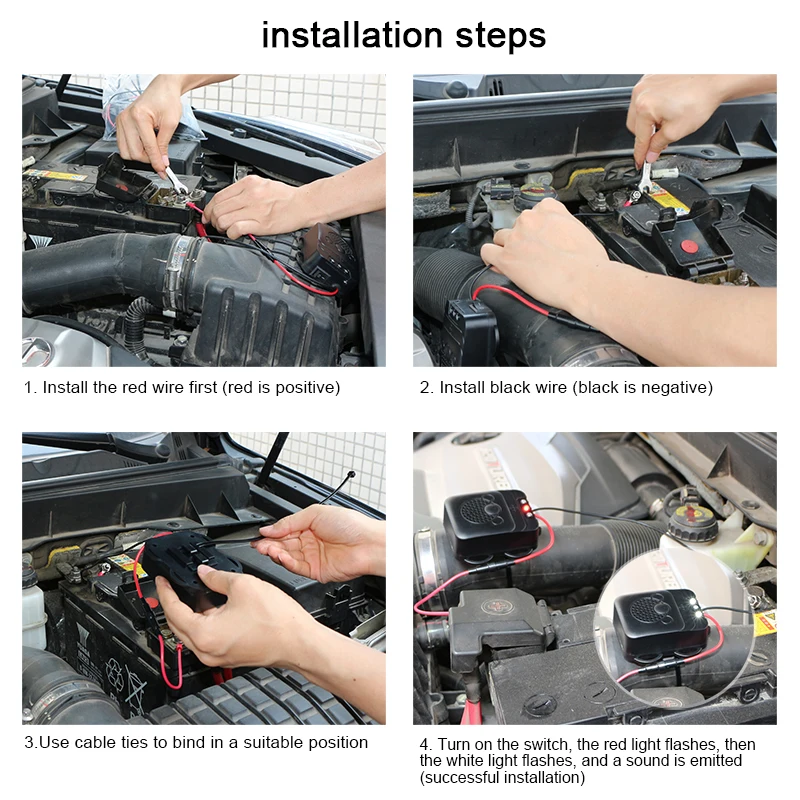 Mouse Repeller for Car Sound Wave and Vibration to Drive Mouse Rats Mice Away Mole Marten Repellent