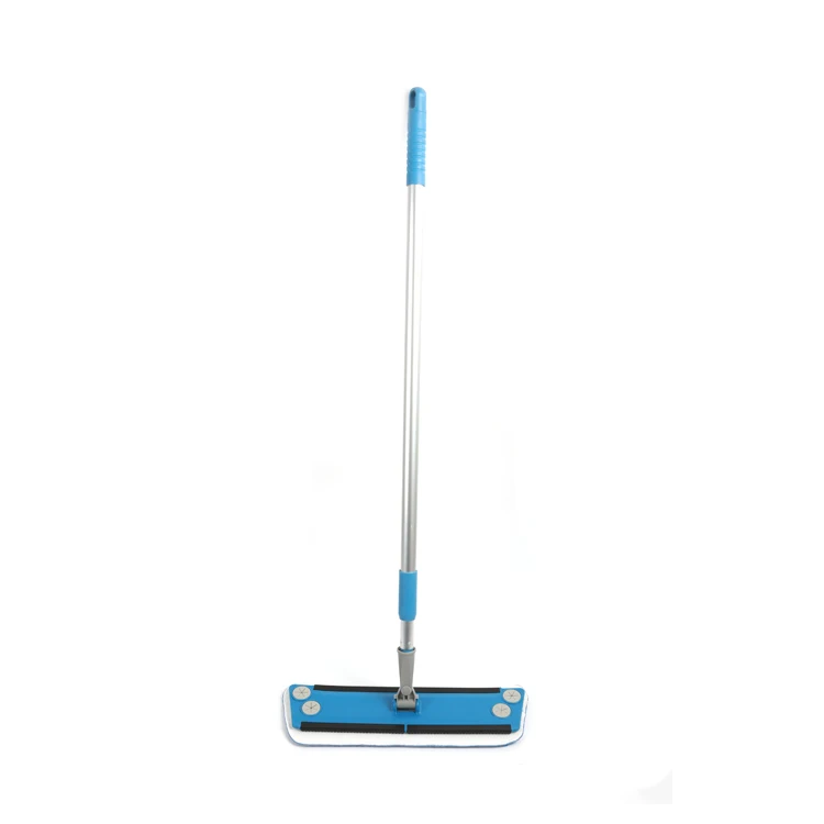 Microfibre Flat Mop Refill Floor Cleaning Flat Mop Aluminum Frame Handle Wet and Dry Use