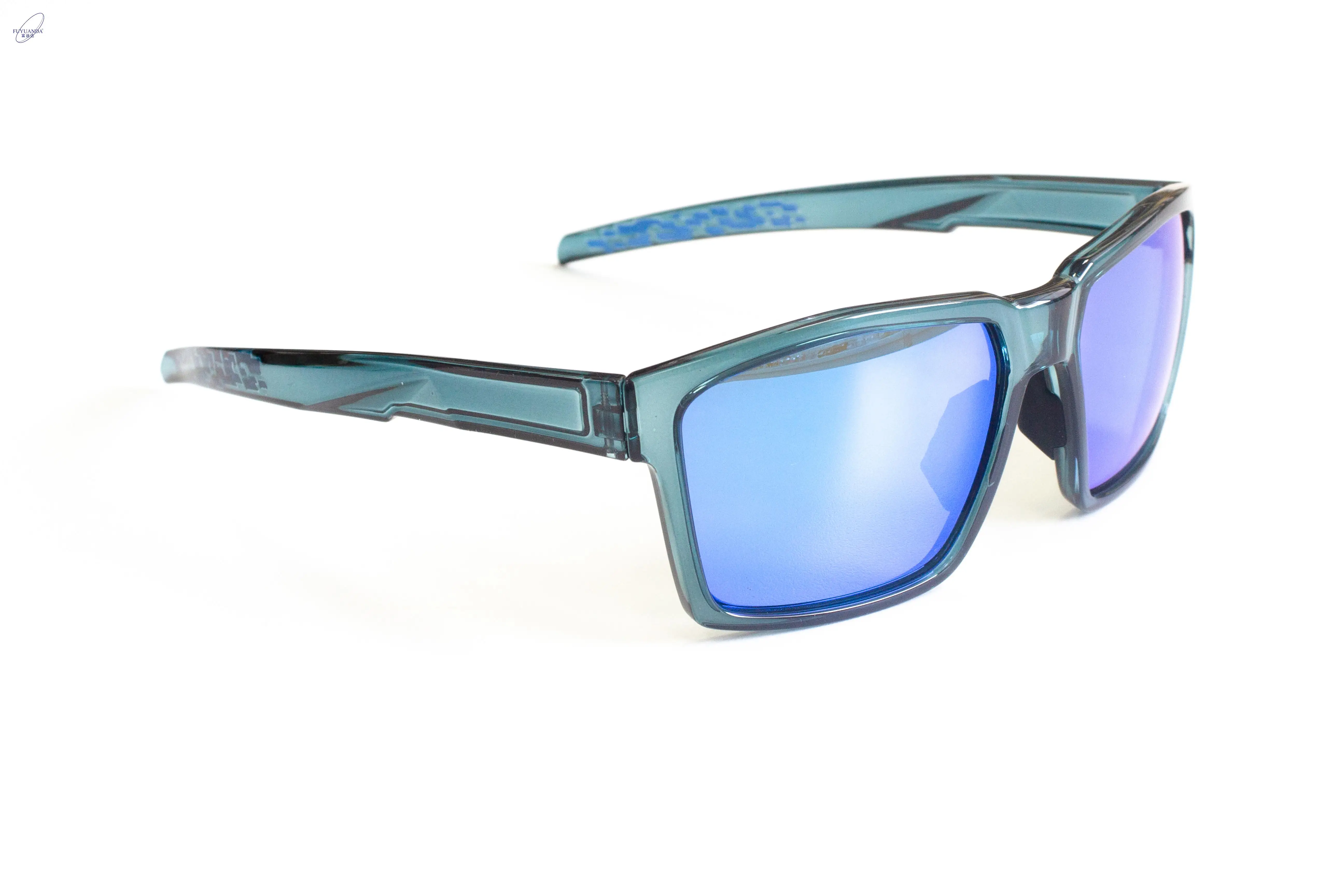 Black Square Anti-Tracking Spy Sunglasses with Rear View Gear Toy Spy Glasses with Sun Feature and Logo on Lens