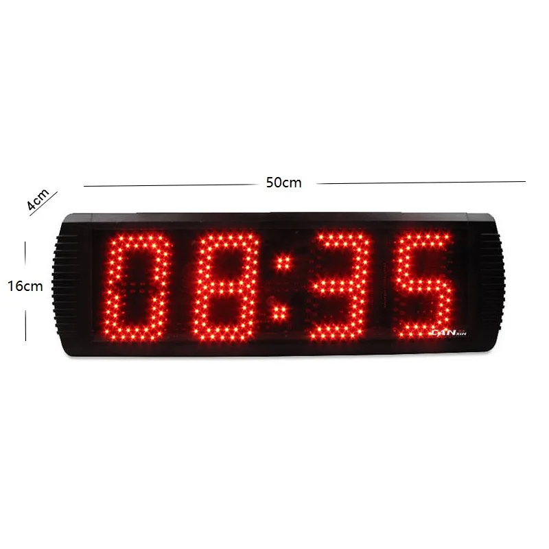 YIZHI GS4T-5R Multifunctional Indoor Rock Climbing Training Timer Large-screen 4 digits LED Display Digital Clock Stopwatch