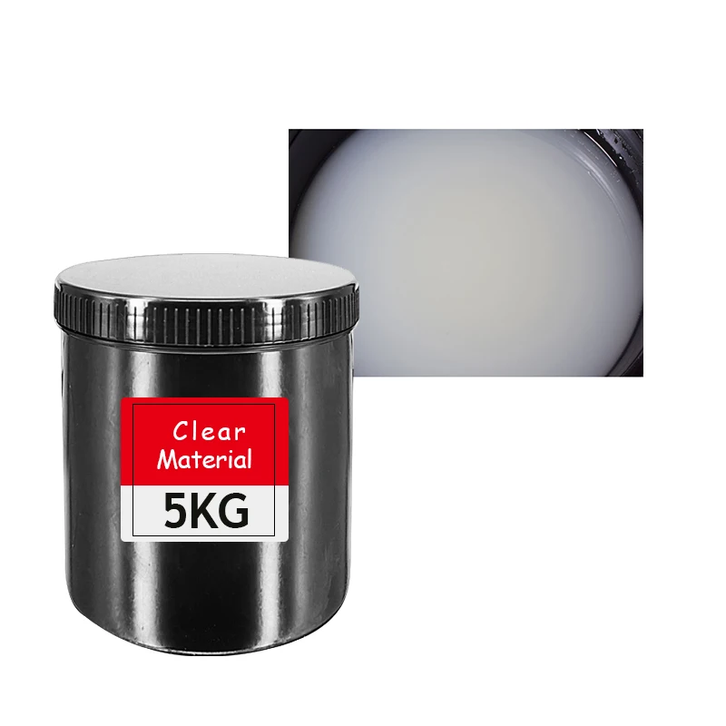 abgel clear raw semi-material Gel Polish Supplier UV Gel 1 KG Raw Material for Nail Polish