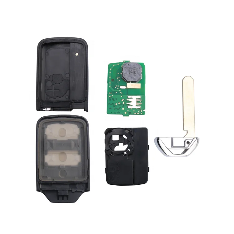 Keyless Go 2 Buttons 433 Mhz 47 Chip Car Remote Smart Key Fob Fit For Honda Vezel Auto Key