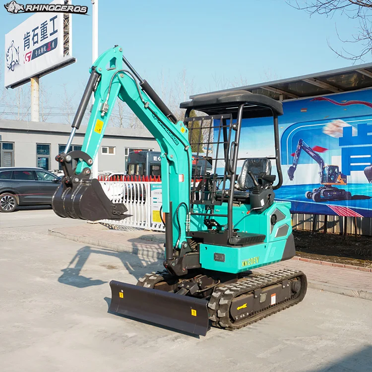 Crawler new 2 ton Electrical Excavator Mini earth moving machinery small digger Rhinoceros with CE EPA XN20EV used