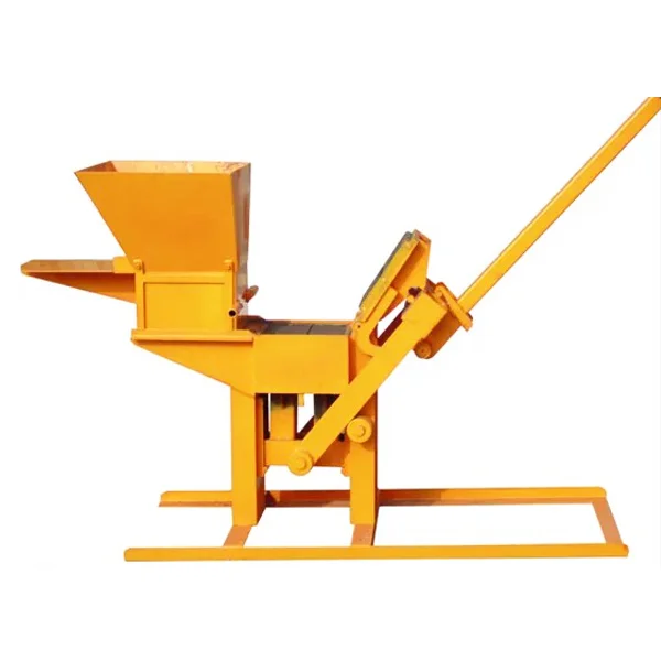 QMR2-40 Low Cost Eco Mud Cocopeat Brick Block Making Machine