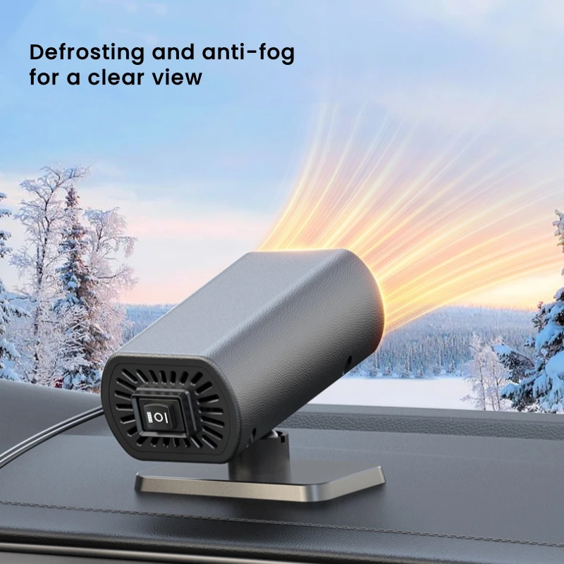 Auto Defogger/Fast Heating Defrost 2 in 1 Auto Car Windshield Portable Heater&Cooling Fan/Car Heater Defroster