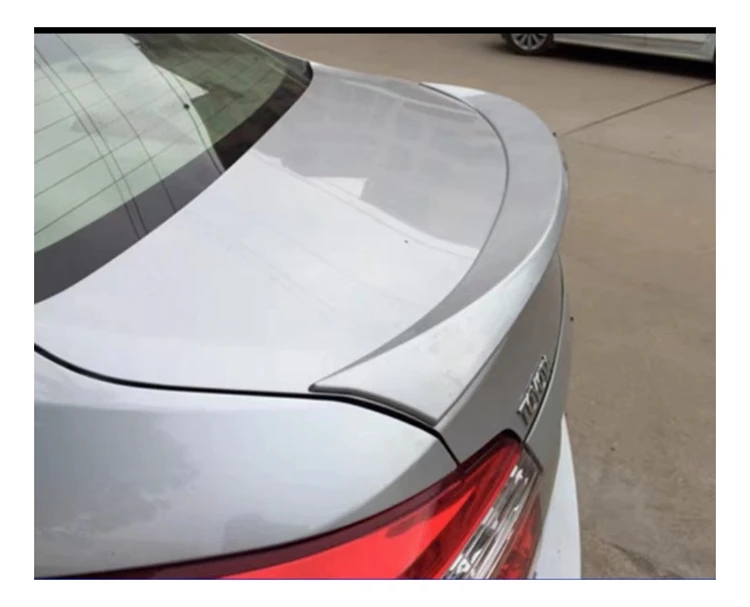 Mingao factory hot sale auto parts pressed wing rear spoiler for Toyota 21 Vios Spoiler