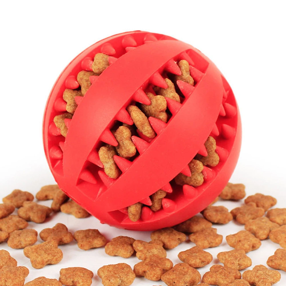 Pet supplies dog toys chewing toys rubber cleaning balls molar cleaning teeth leaking food dog toys wholesale